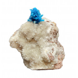 Pentagonite on stilbite