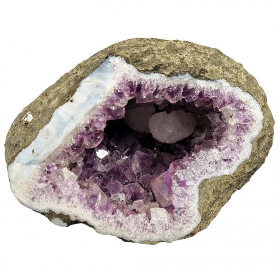 amethyst and calcite
