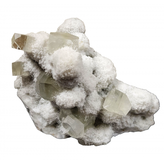 apophyllite on morderite