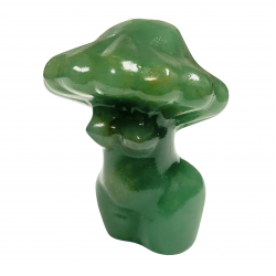 venus-champignon aventurine verte 5cm