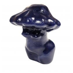 venus-champignon aventurine bleu fonce 5cm