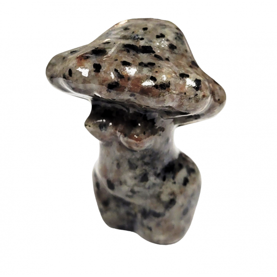 venus-mushroom kiwi jasper 2 inch