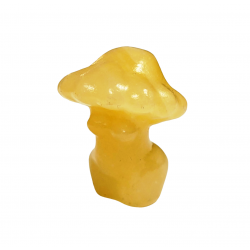 venus-champignon calcite jaune 3cm
