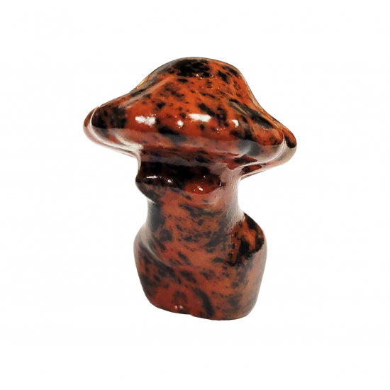 venus-mushroom mahogany obsidian 1.2 inch