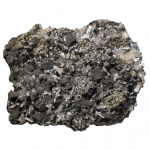 galena, quartz, pyrite