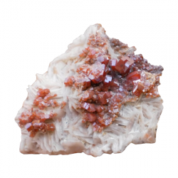 Vanadinite and barite