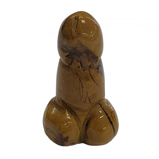 penis yellow jasper 3 cm