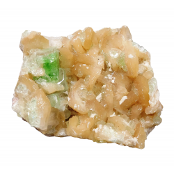 Stilbite and apophyllite
