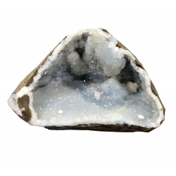Chalcedony and stellerite