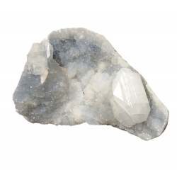 Chalcedony and apophyllite
