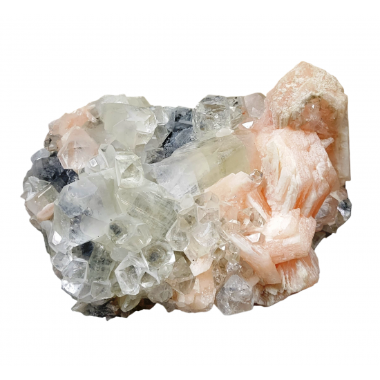 Stilbite and apophyllite