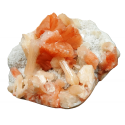 Stilbite, heulandite, apophyllite on morderite