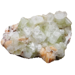 Stilbite and apophyllite