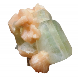 Stilbite and apophyllite