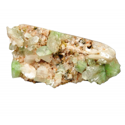 Stilbite and apophyllite