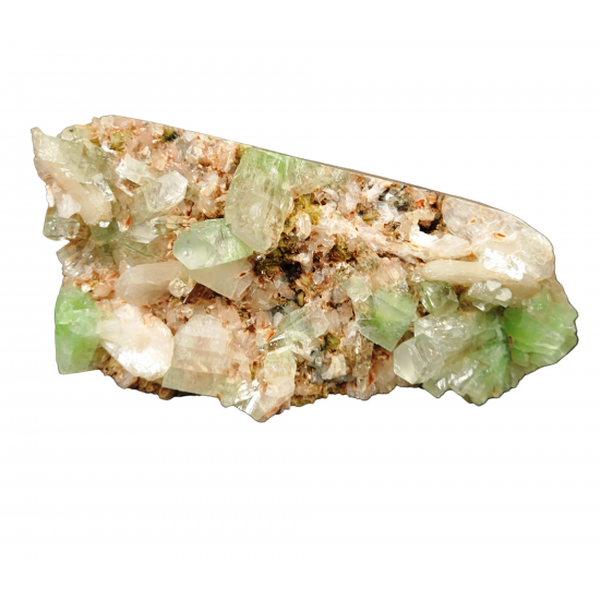 Stilbite and apophyllite