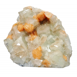Stilbite and apophyllite