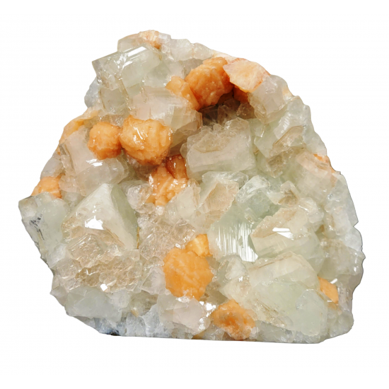 Stilbite and apophyllite