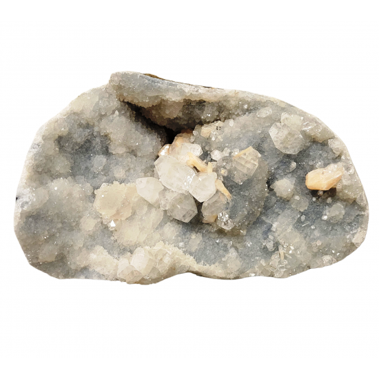 Chalcedony and apophyllite