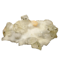 Stilbite and apophyllite