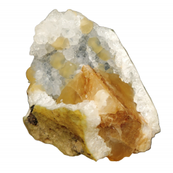 fluorite on quartz