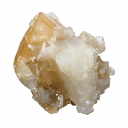 calcite on chalcedony
