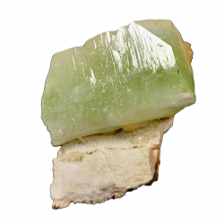 apophyllite verte et stilbite