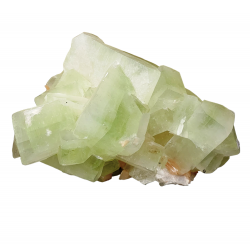 apophyllite verte et stilbite