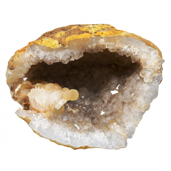 quartz and fluorite