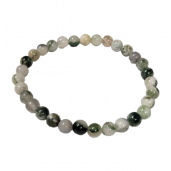 bracelet agate arbre 6mm