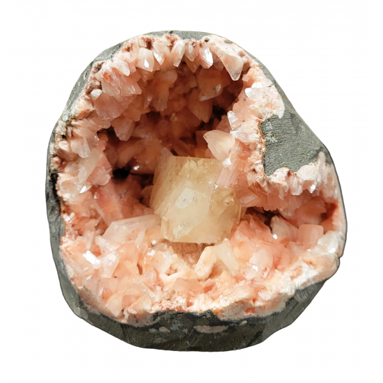 heulandite and calcite