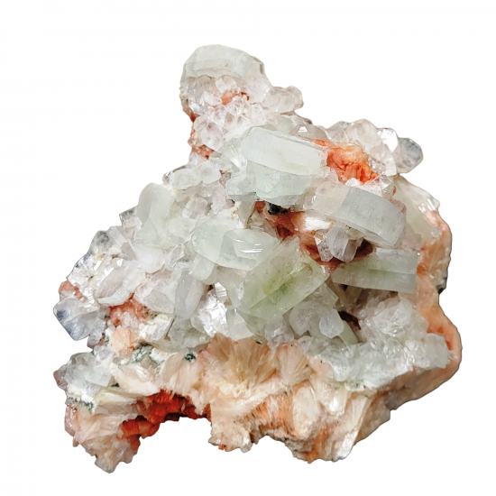 apophyllite and stilbite
