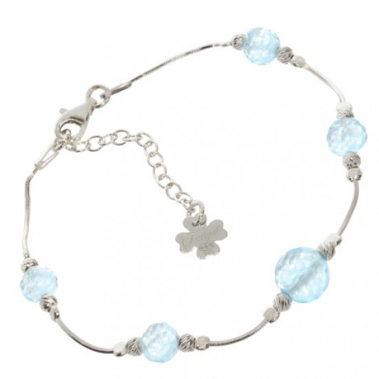 Sterling Silver Blue topaze Bracelet B-36-01 Sterling Silver Blue topaze Bracelet B-36-01