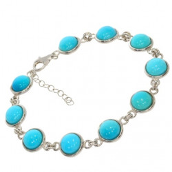 bracelet Turquoise argent B-86-03