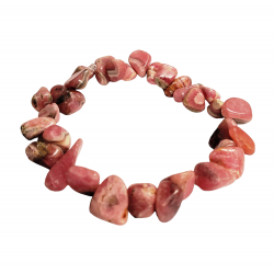 Rhodocrosite Chips Bracelet 