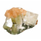 green apophyllite and stilbite