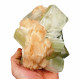 green apophyllite and stilbite