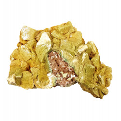 celadonite on heulandite