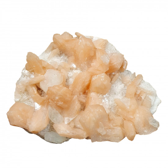 apophyllite on stilbite