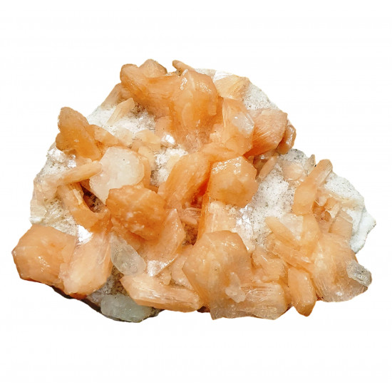 apophyllite on stilbite