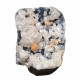 apophyllite, stilbite on chalcedony