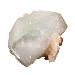 apophyllite bleu sur stilbite