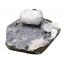 apophyllite on chalcedony
