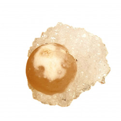 fluorite on quartz