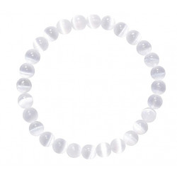 selenite bracelet 6mm