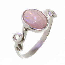 Ring 22-05 Rose Quartz Sterling Silver