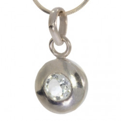 pendentif  aigue marine PF-15