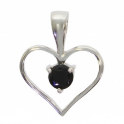 Sterling Silver Onyx Pendant PF-53