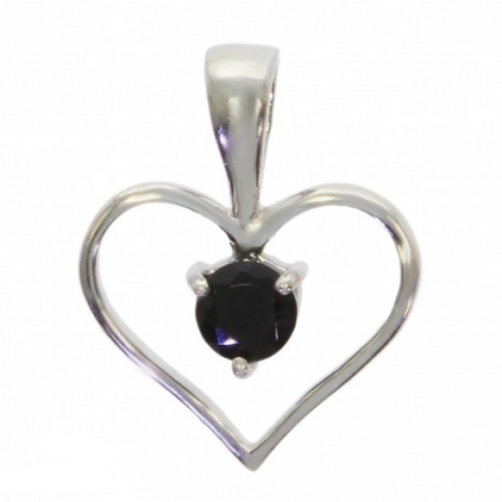 Sterling Silver Onyx Pendant PF-53