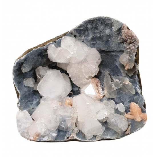 apophyllite, chalcedony and stilbite